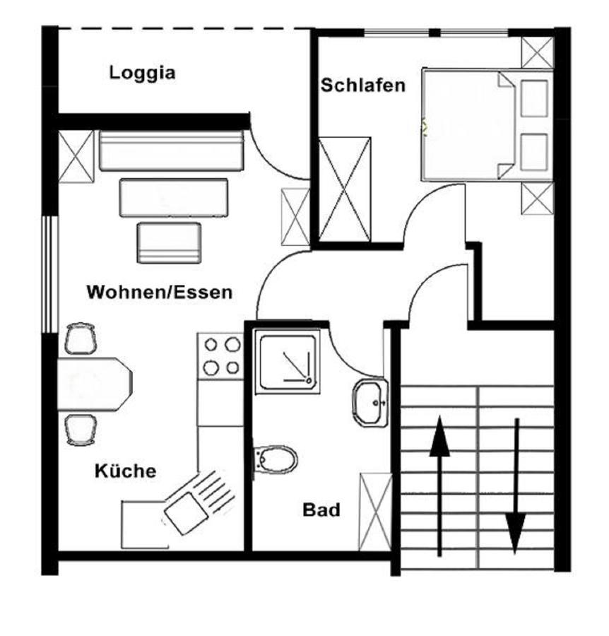 Ferienwohnung Haus Staffelbergblick Bad Staffelstein Exterior foto